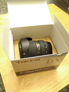 Nikon Tokina at-x pro dx 16-50mm f / 2.8 как новый