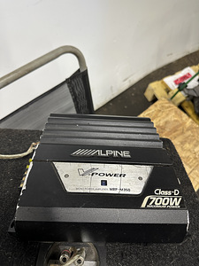 Alpine 12" 800w Subwoofer komplekt (5 foto / 7)