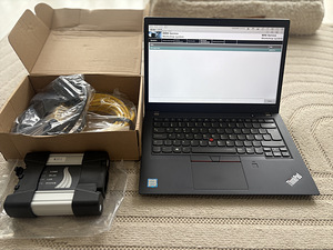 Комплект для диагностики BMW с компьютером и ICOM Lenovo T470s (3 фото из 6)