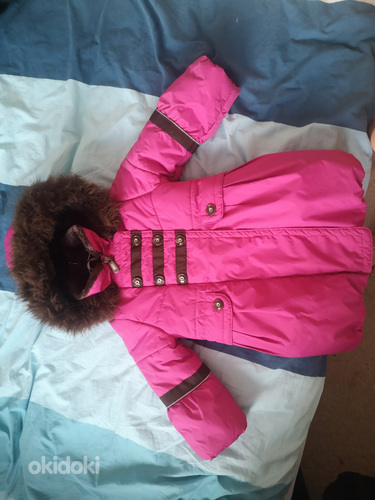 Продам детскую зимнюю куртку 92см (фото #1)