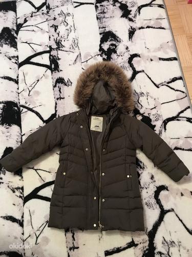 Зимняя куртка для девочек Zara, размер 110 (фото #1)