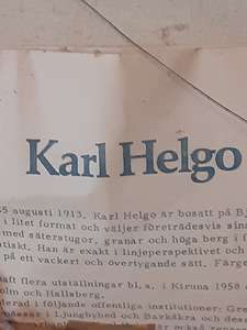 KARL HELGO HOLLANDI MAALIKUNST 1913 AASTA (7 foto / 7)