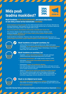 Meditsiiniline mask (alates 1tk, kolmekihiline) (5 foto / 5)