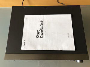 Sony TC-K750ES + Sony CDP-X33ES Titanium Kassettdekk + CD (8 foto / 10)