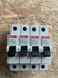 Автоматический выключатель ABB basic M BMS411 C16