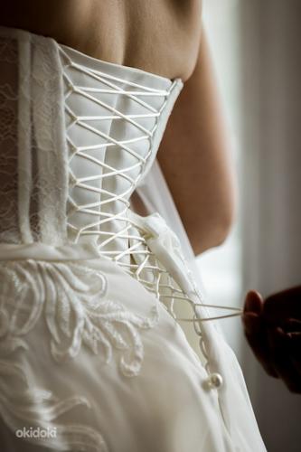 Красивое свадебное платье Татьяны Каплун куплено в Санкт-Петербурге (фото #6)