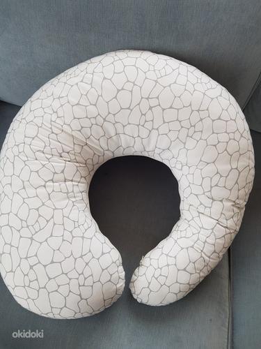 Пеленальный столик ikea с амортизирующей подушкой и подушкой для кормления грудью (фото #3)