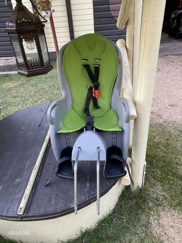 Велосипедное сиденье для ребенка 30 кг (фото #1)