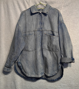 Джинсовая куртка oversize