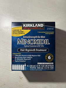 Minoksidiil Kirkland Minoxidil 5% 6 months supply