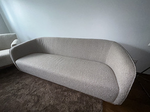 Buklee kangast diivan ja tugitoolid (2 foto / 4)