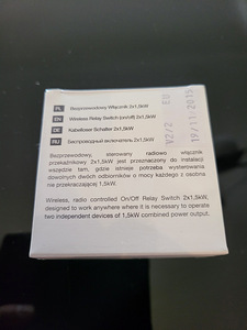 Fibaro releemoodul 2x1,5kW (2 foto / 2)
