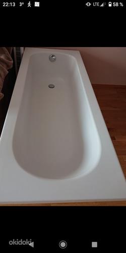 Новая ванна Vitra+новый смеситель для душа Grohe (фото #3)