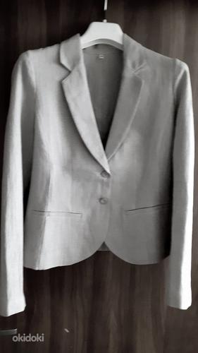 НОВИНКА, Женский пиджак льняная ткань, без подкладки (фото #1)