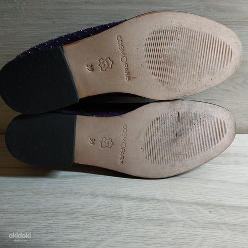 Кожаные стильные фирменные туфли от Cosmoparis 39 р (фото #6)