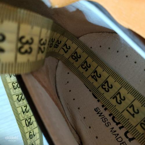 Кожаные женские туфли Швейцария 40 р на широкую ножку (фото #8)