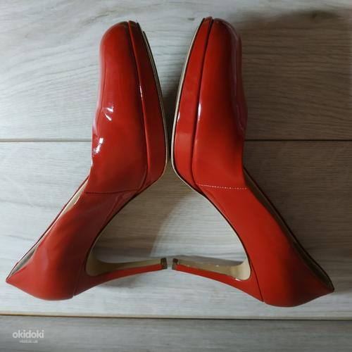 Кожаные фирменные оригинальные туфли от HOGL 39.5 -40 р кожа (фото #6)