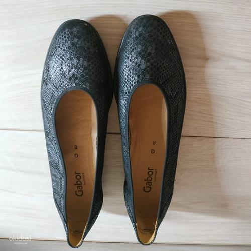 Фирменные, кожаные женские туфли от Gabor 41 р - оригинал (фото #1)
