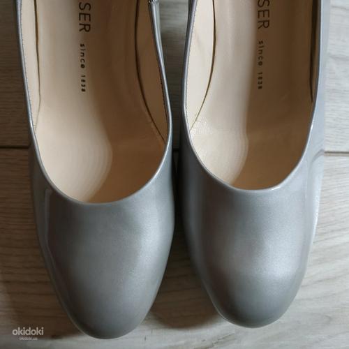 Кожаные женские новые туфли от Peter Kaiser 38 р кожа везде (фото #3)
