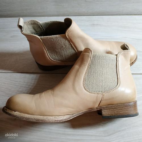 Кожаные стильные фирменные ботинки от Alberto-Fermani 35 р (фото #4)
