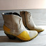 Шкіряні стильні фірмові черевики козаки Італія 36 р шкіра в (фото #2)