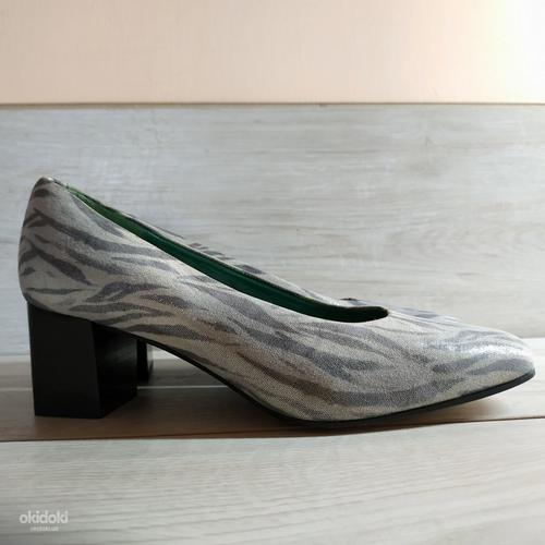Кожаные женские фирменные туфли от Walder 37/5 р кожа везде (фото #8)