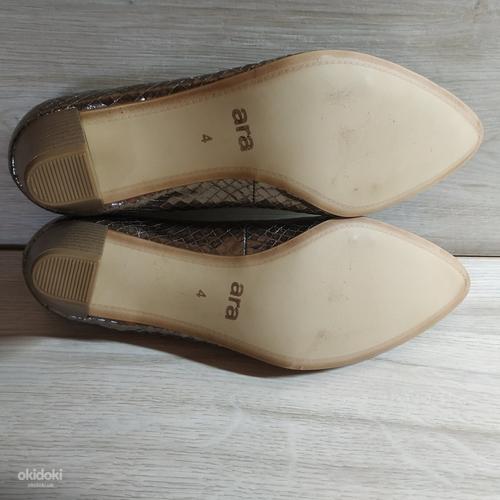 Шкіряні, фірмові оригінальні туфельки від ARA 37 р Нові (фото #7)