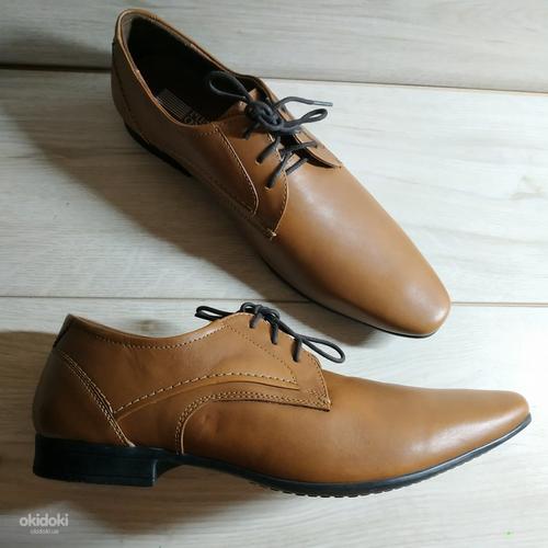 Кожаные мужские новые туфли от Noiz - 42 р - оригинал (фото #10)