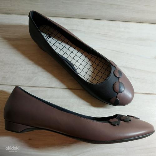 Кожаные, стильные женские туфли от Camper - 40-41 р (фото #1)