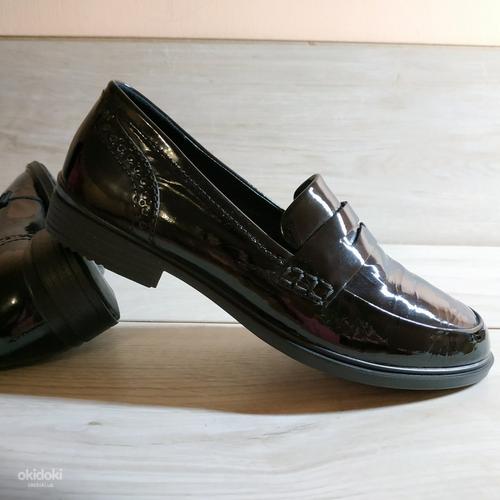 Шкіряні фірмові красиві жіночі туфлі від Ecco 36 р (фото #2)