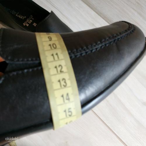 Шкіряні фірмові жіночі базові туфлі - мокасини 38 р - Але (фото #6)