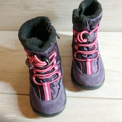 Шкіряні фірмові черевички для дівчинки від Elefanten 21 р ут (фото #1)