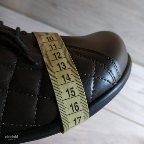 Кожаные фирменные туфли на широкую ножку от Helvesko - 39 р (фото #8)