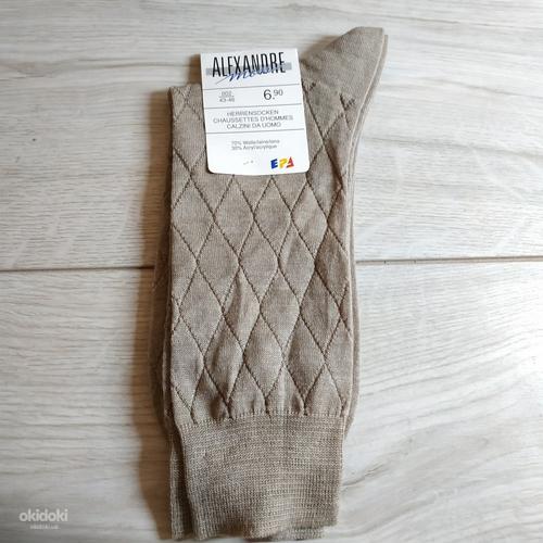 Фірмові чоловічі шкарпетки від Alexandre 43-44 р - Нові м'яка (фото #4)