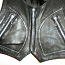 Стильный чёрный жилет из натуральной кожи, M-36-38 (фото #3)