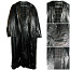Saki Leather черное длинное кожаное утепленное пальто, 54-XL (фото #3)