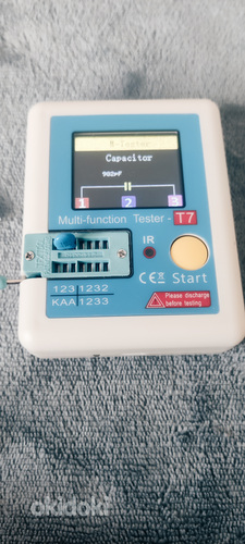 Transistori tester LCR-T7, ESR mõõtja (foto #2)