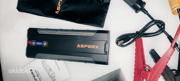 ASPERX AX2500 Jump Starter, 21000mAh 2500A (foto #2)