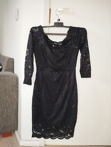 Black sheath dress (2 foto / 2)