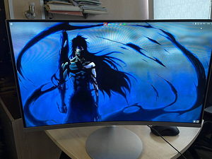 Monitor Samsung C27F591FD, 27" (kõver) (1 foto / 1)