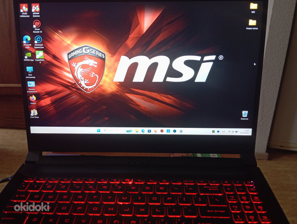 Msi gf66 katana 11ue 15.6 fhd 144hz ips RAM16gb RTX 3060