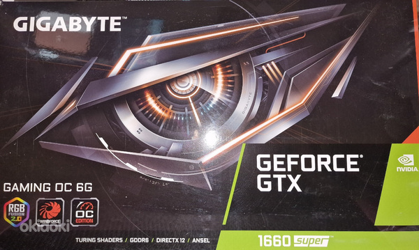 Graafikakaart GIGABYTE GeForce GTX 1660 SUPER Gaming OC (foto #1)