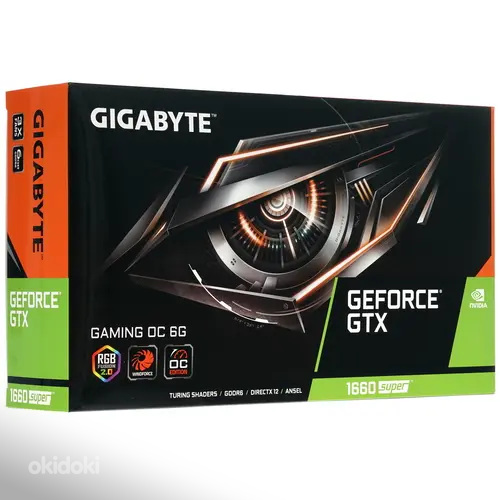 Видеокарта GIGABYTE GeForce GTX 1660 SUPER Gaming OC (фото #2)