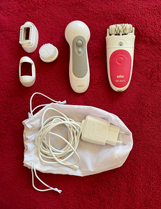 Epilaator + näopuhastusvahend (2 foto / 2)