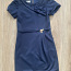Платье для девочки темно-синее 152см (фото #1)