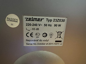 Продается воздухоочиститель Zelmer 23Z030 (3 фото из 3)