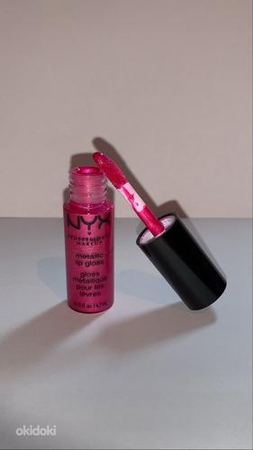 Три мини помады "NYX metallic lip gloss" (фото #4)