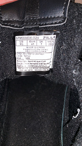 Mustad "Fila" tossud (5 foto / 5)