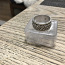 Кольцо серебрянное мужское-спиннер (фото #1)