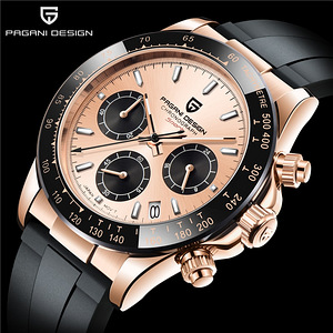 PAGANI DESIGN Cosmograph Daytona PD-1664 - UUS (6 foto / 6)